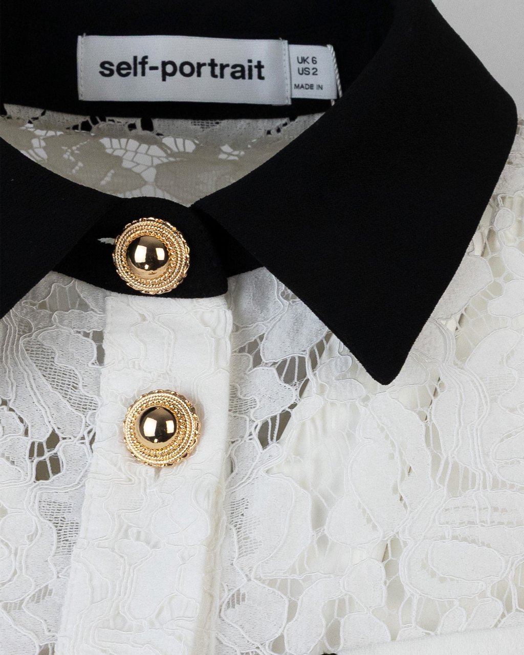 Self-Portrait Dresses White Wit