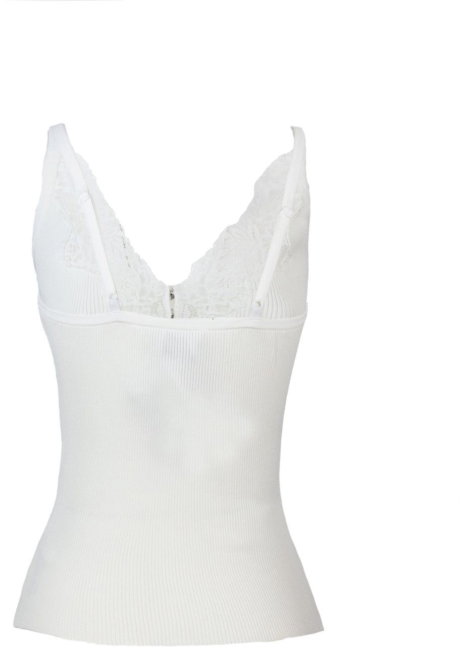 Self-Portrait Top White Wit