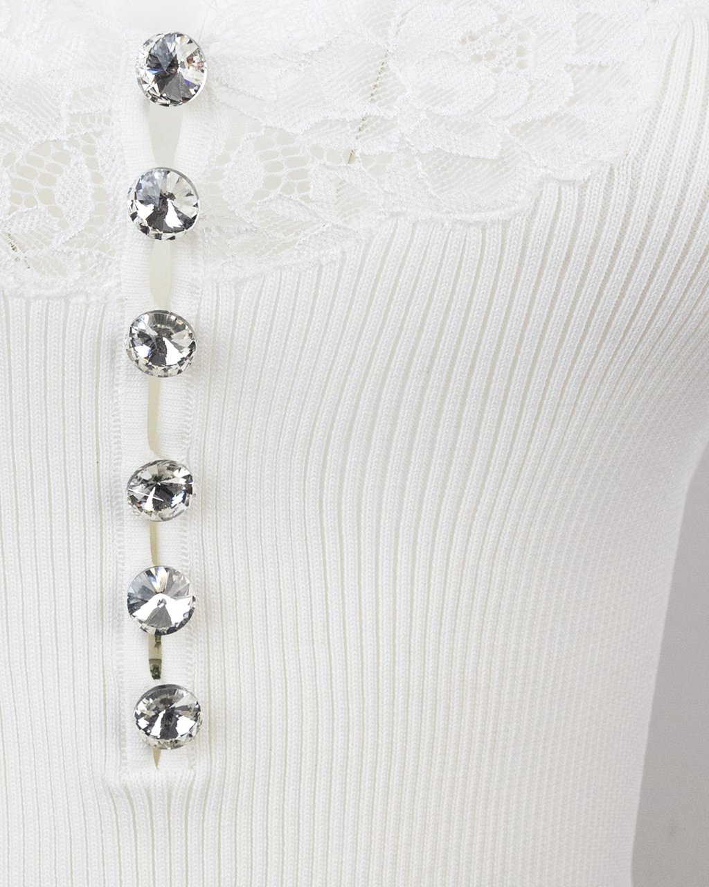 Self-Portrait Top White Wit