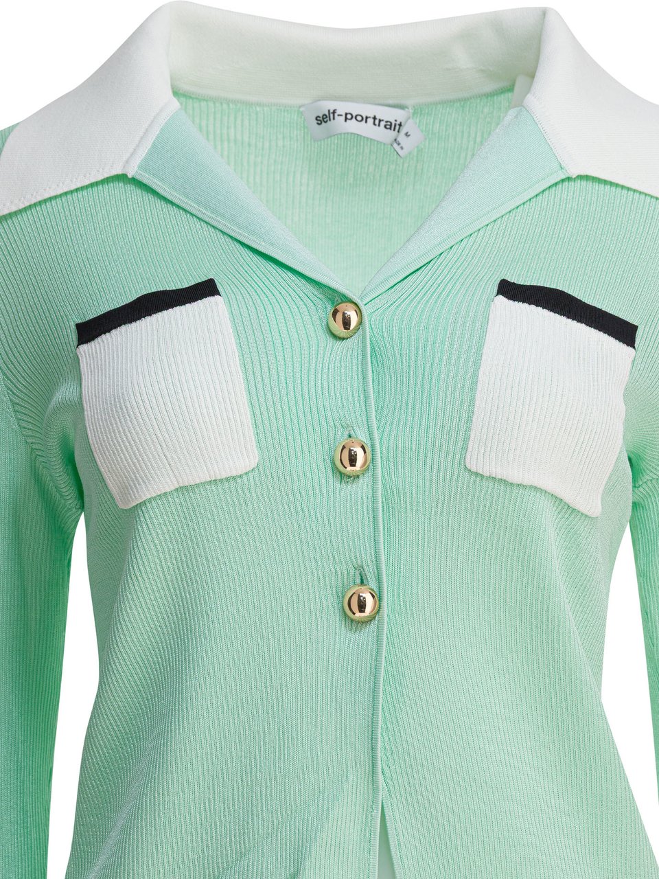 Self-Portrait Tops Groen