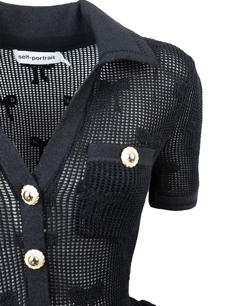 Self-Portrait Dresses Black Zwart