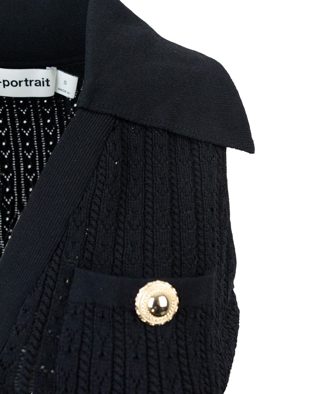 Self-Portrait Dresses Black Zwart