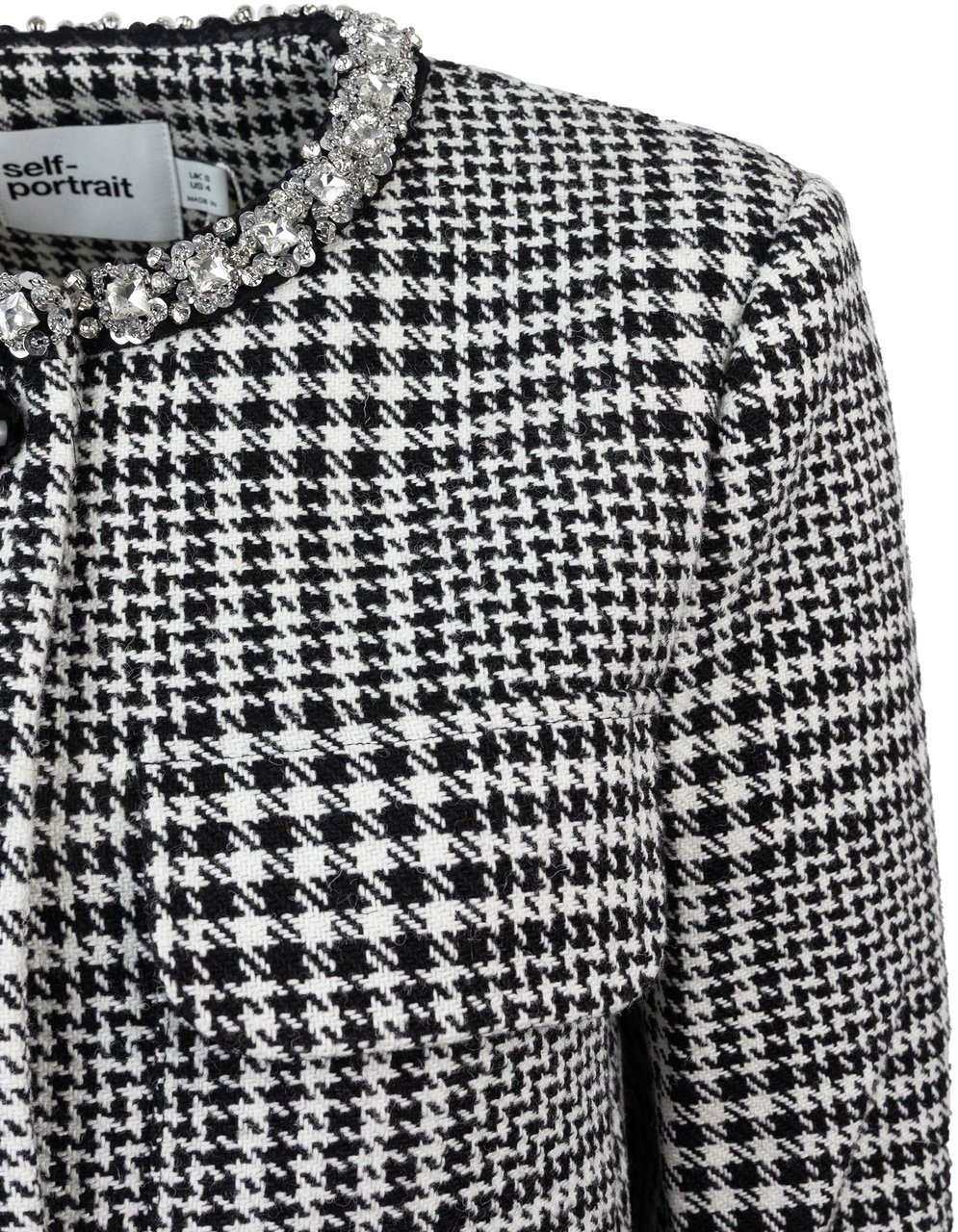 Self-Portrait Jackets Black Zwart