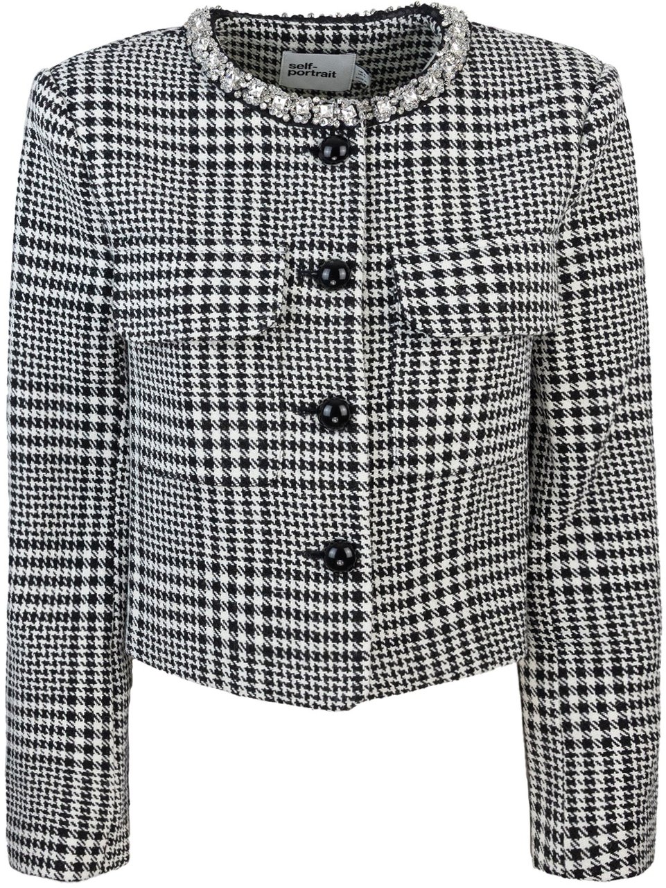 Self-Portrait Jackets Black Zwart