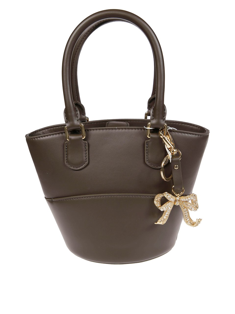 Self-Portrait Charm Tote Bag Grijs
