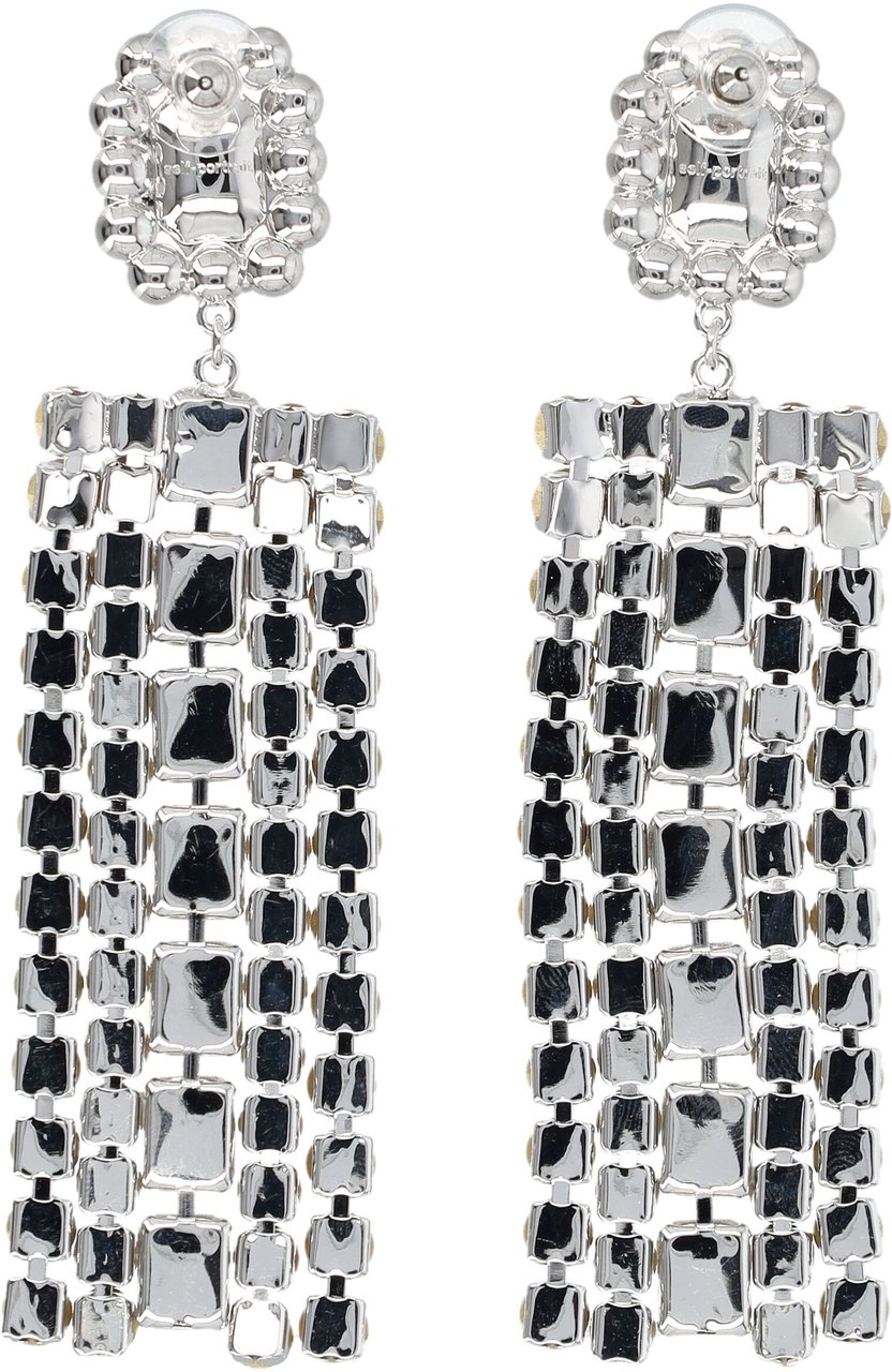 Self-Portrait Multi Droplet Earring Argento Zilver