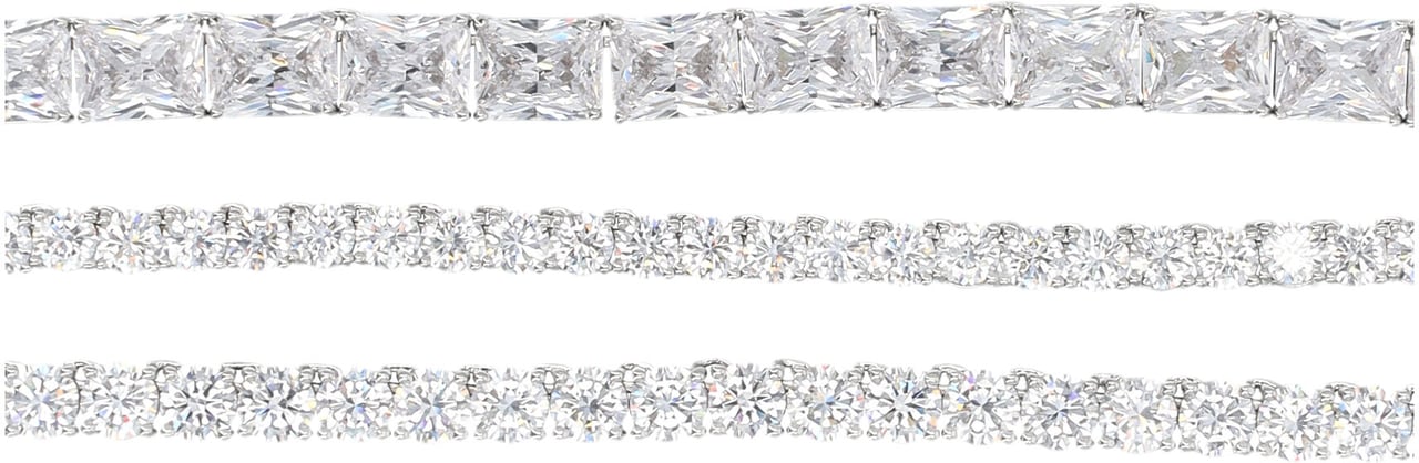 Self-Portrait Multi Crystal Choker Argento Zilver