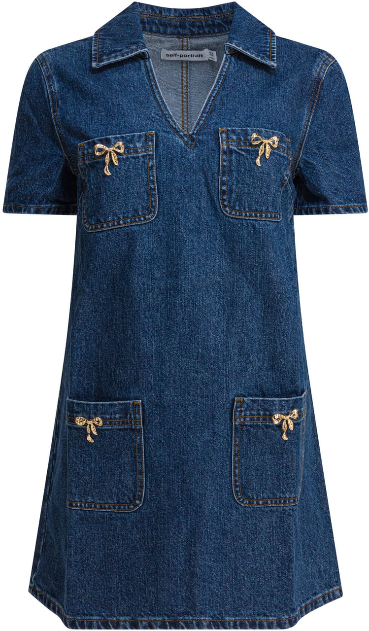 Self-Portrait Dresses Blauw