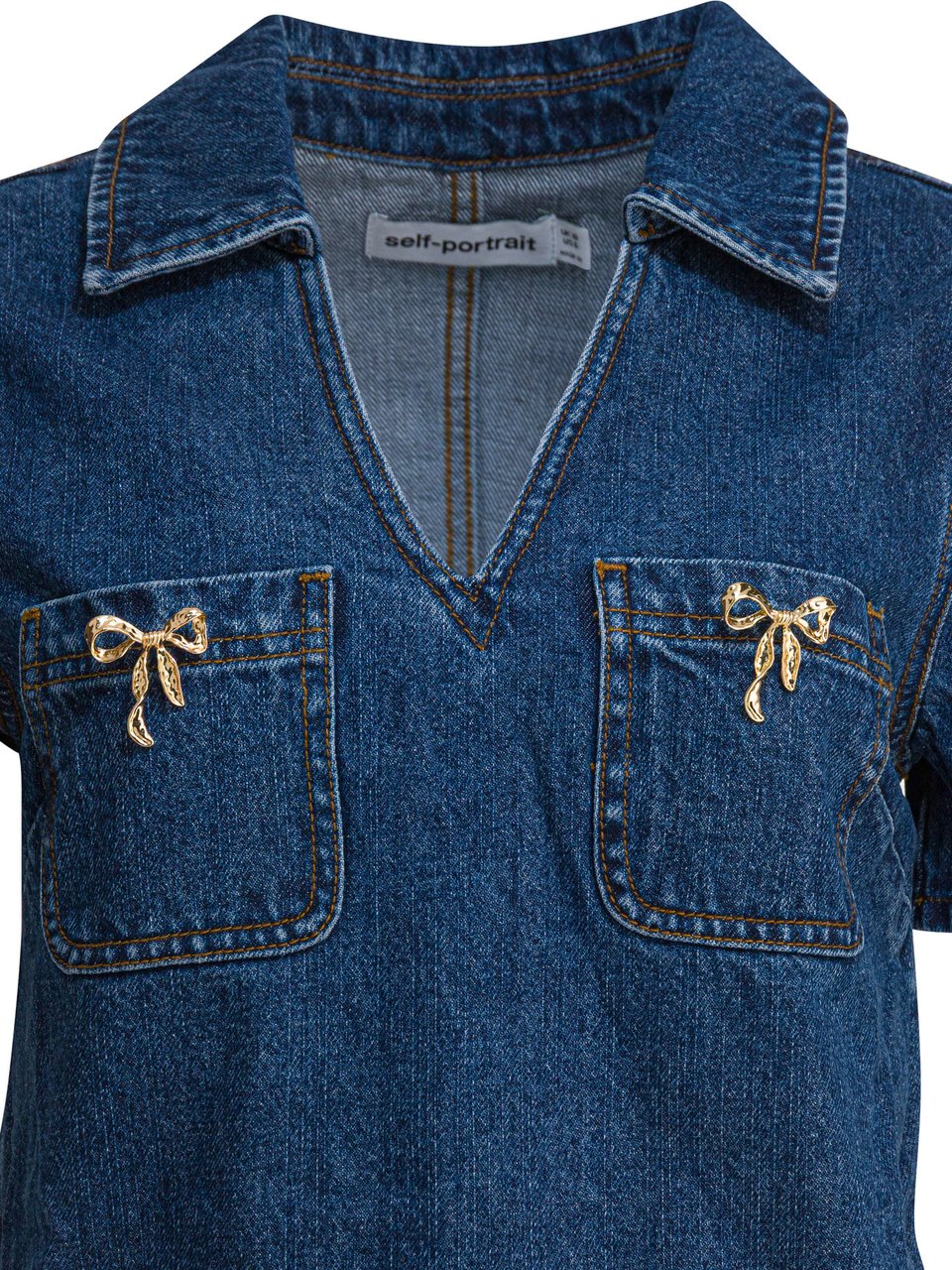 Self-Portrait Dresses Blauw