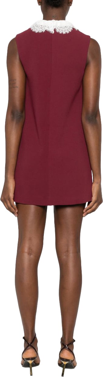 Self-Portrait Dresses Bordeaux Maroon