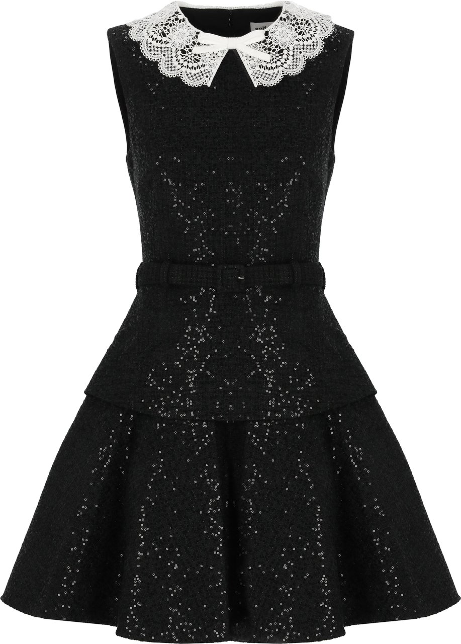 Self-Portrait Dresses Black Zwart
