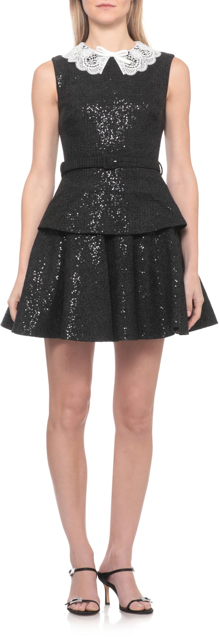 Self-Portrait Dresses Black Zwart