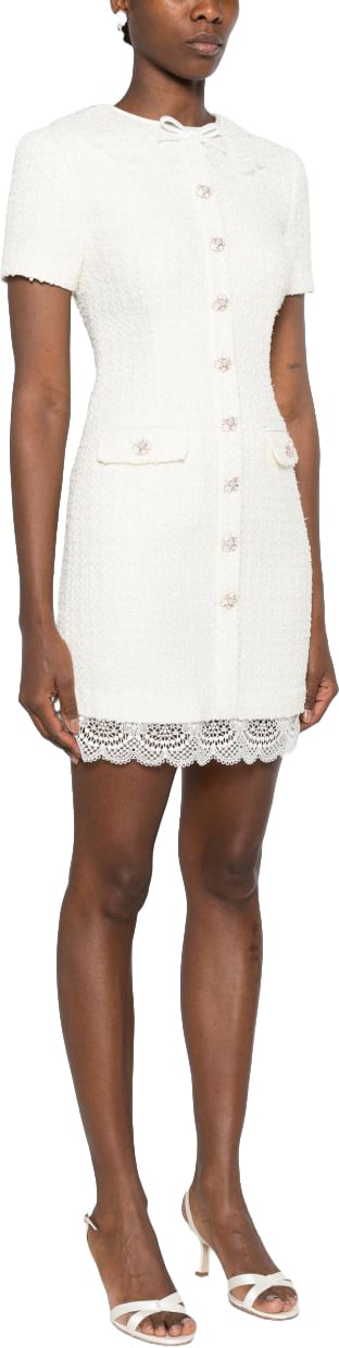 Self-Portrait Dresses Ecru Wit