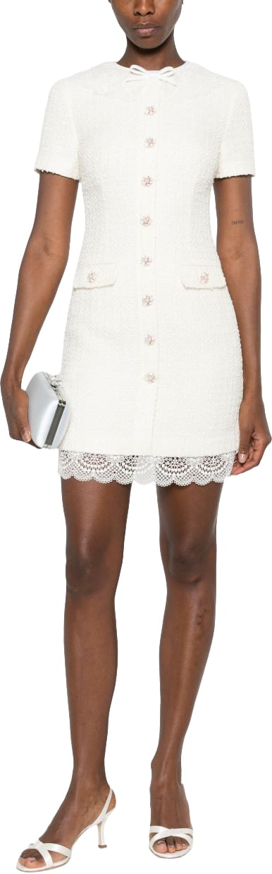 Self-Portrait Dresses Ecru Wit