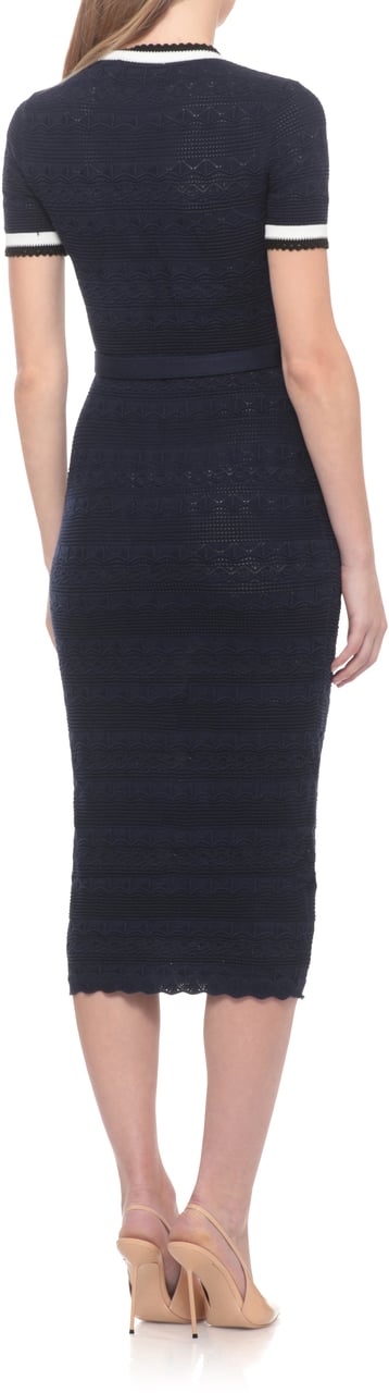 Self-Portrait Dresses Blue Navy