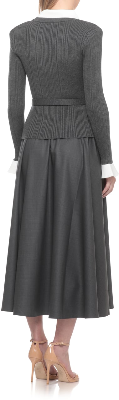 Self-Portrait Dresses Grey Donkergrijs