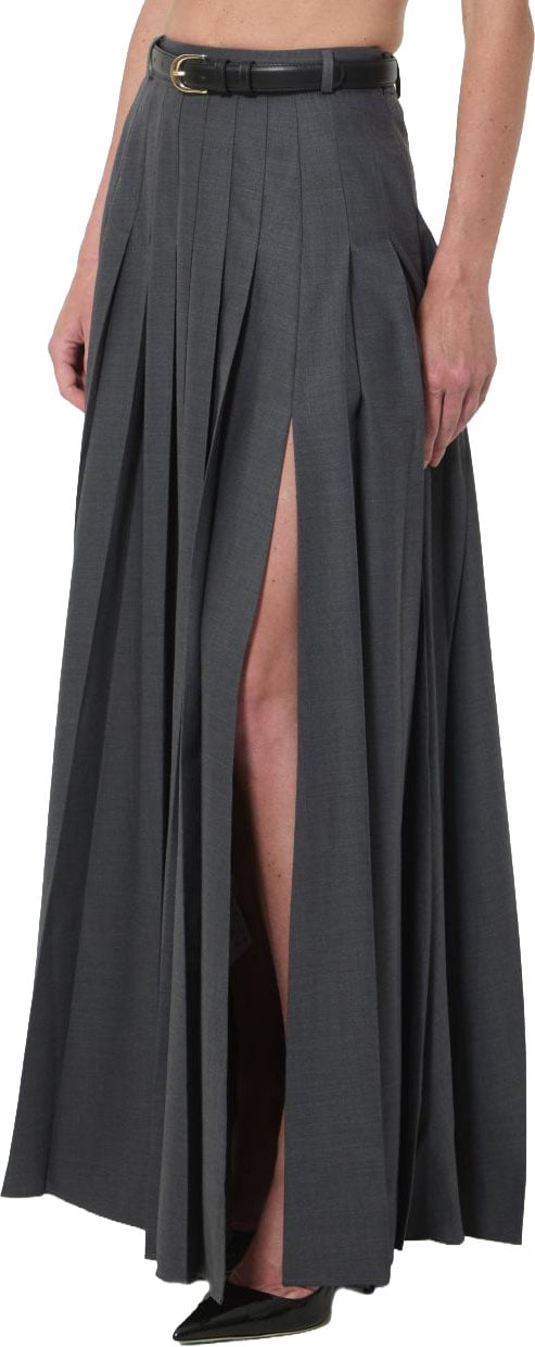 Self-Portrait Skirts Grigio Grijs