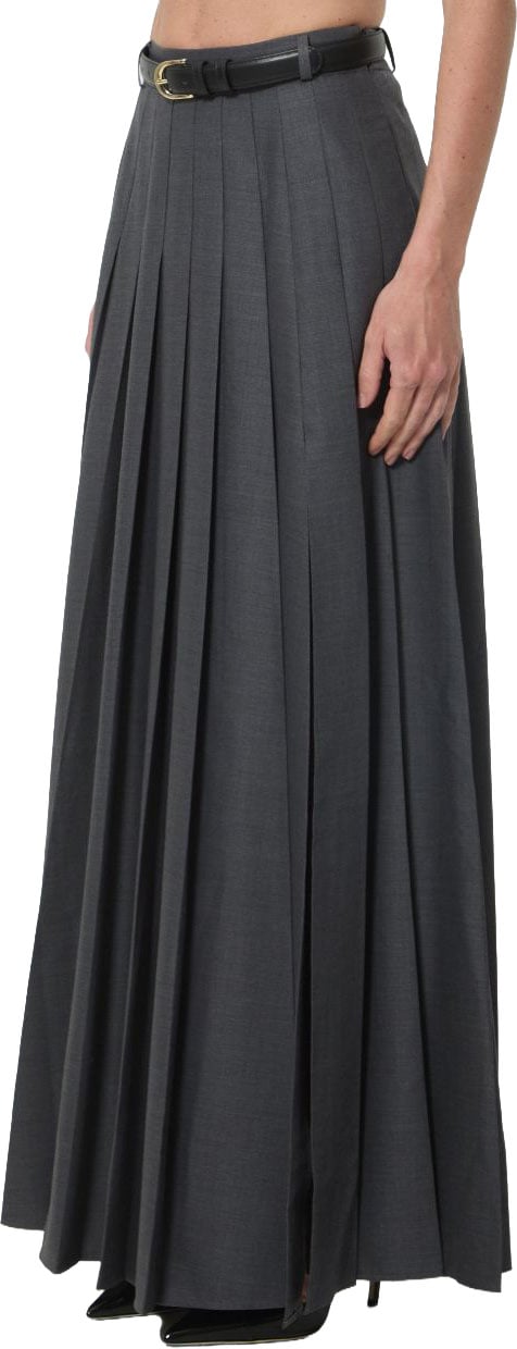 Self-Portrait Skirts Grigio Grijs