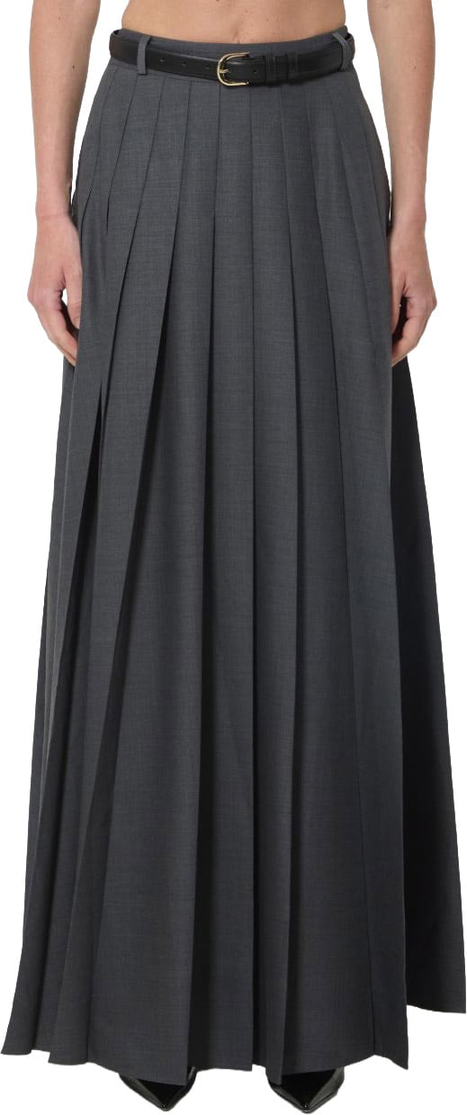Self-Portrait Skirts Grigio Grijs