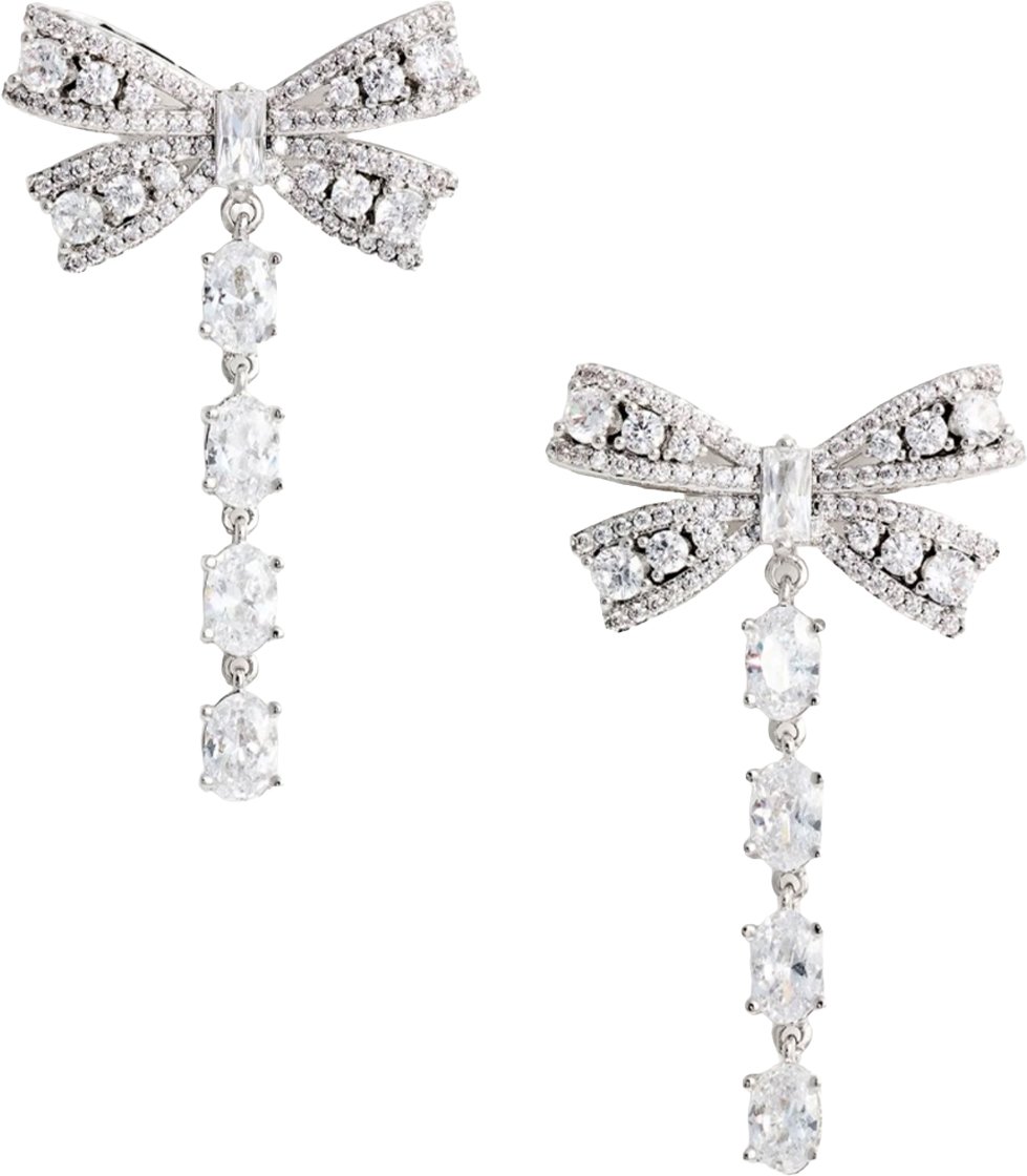 Self-Portrait Bijoux Crystal - Silver Zilver