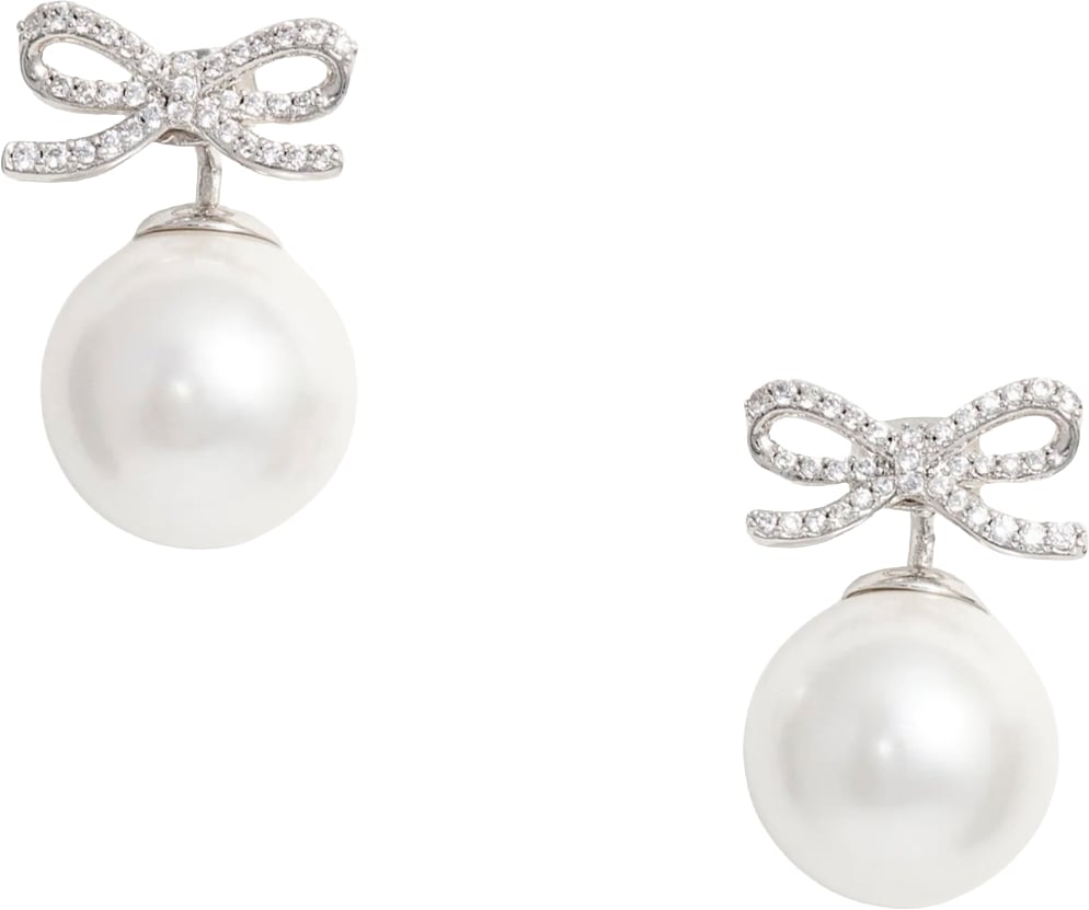 Self-Portrait Bijoux Pearl - Silver Zilver