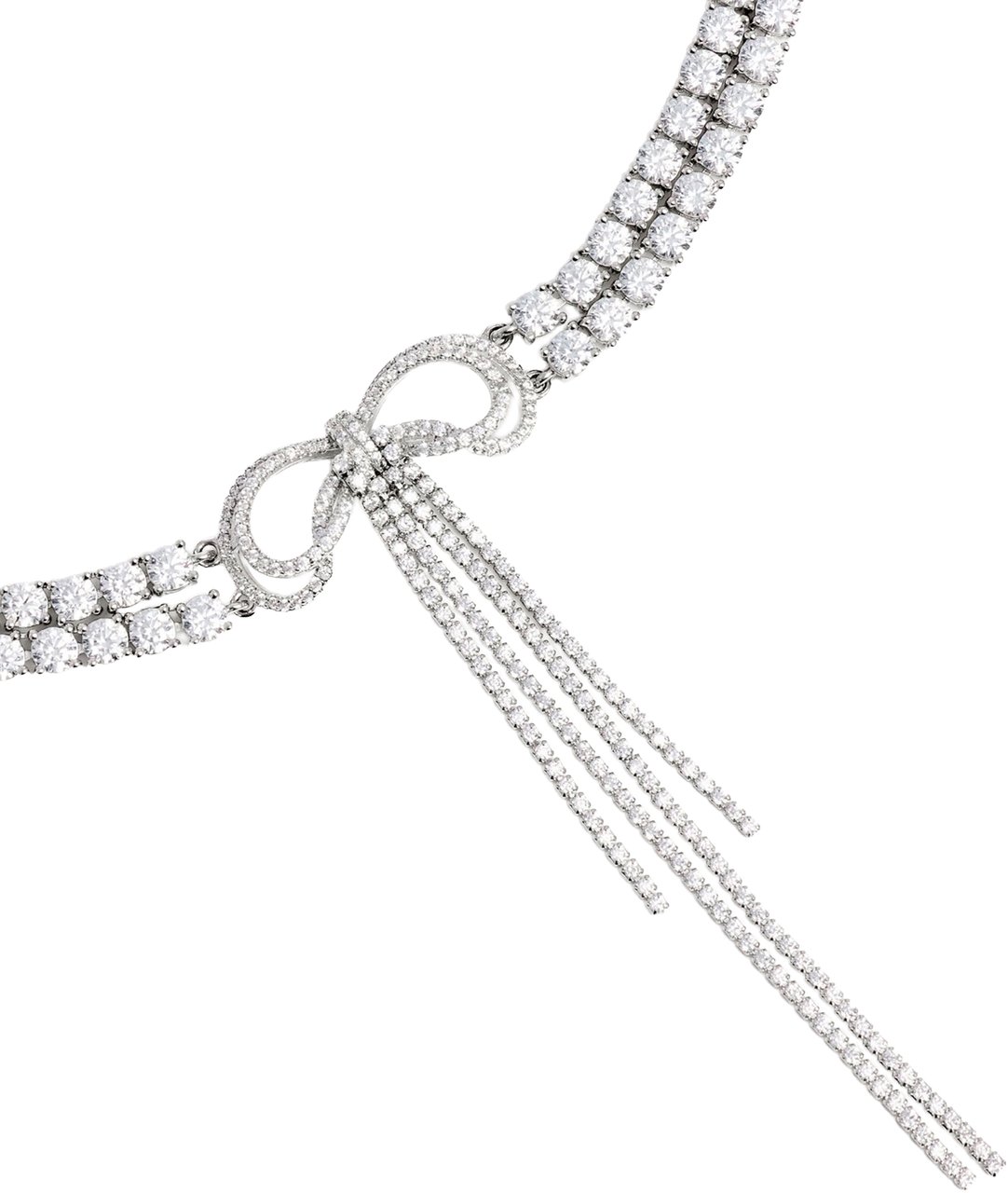 Self-Portrait Bijoux Crystal - Silver Zilver