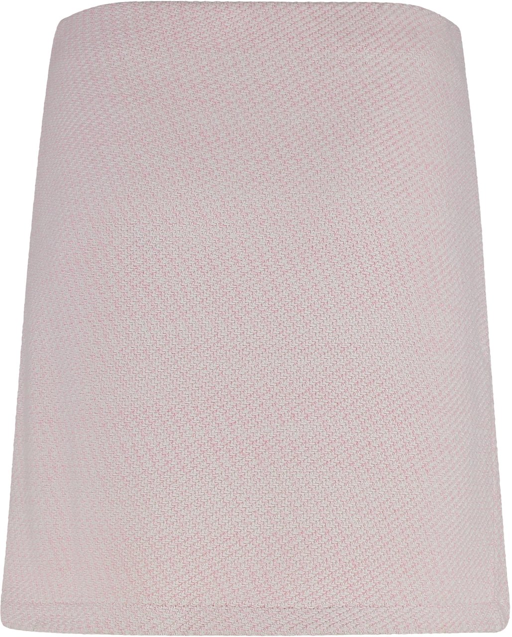 Self-Portrait Knitted mini skirt Roze