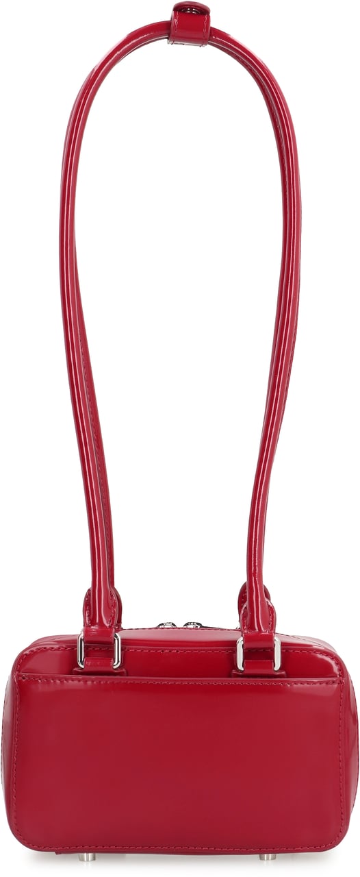 Self-Portrait Leather shoulder bag Rood
