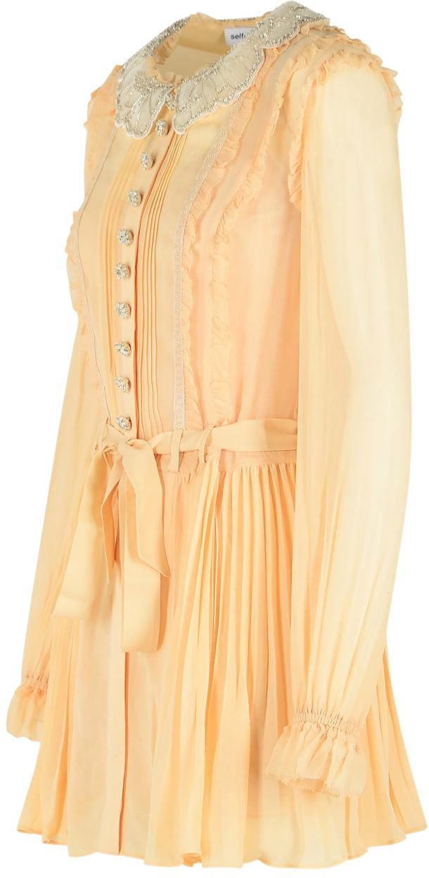 Self-Portrait Dresses Brown Bruin