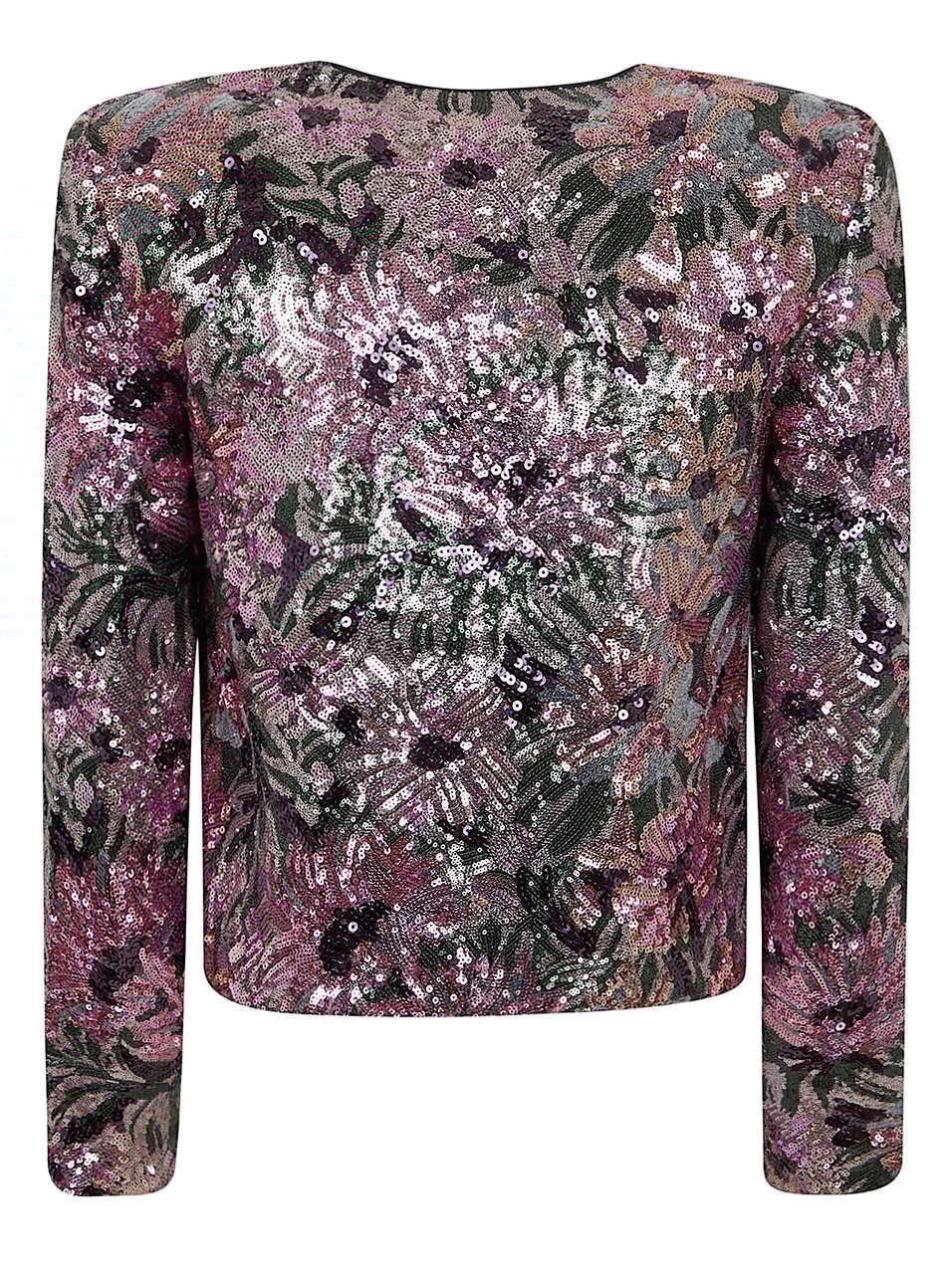 Self-Portrait SELF-PORTRAIT FLORAL SEQUIN JACKET Divers