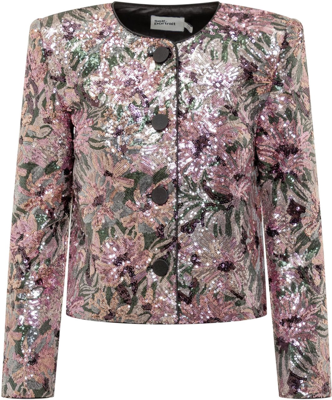 Self-Portrait Giacca Con Ricamo di Paillettes Divers