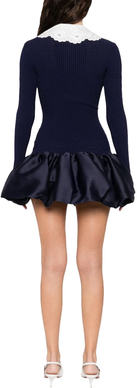 Self-Portrait Dresses Blue Blauw