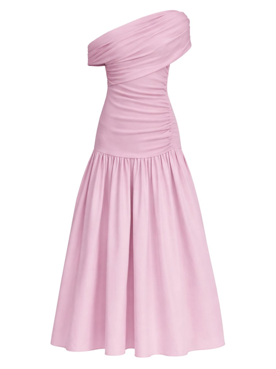 Self-Portrait Pink Jeweled Buttons Midi Dress Neutraal