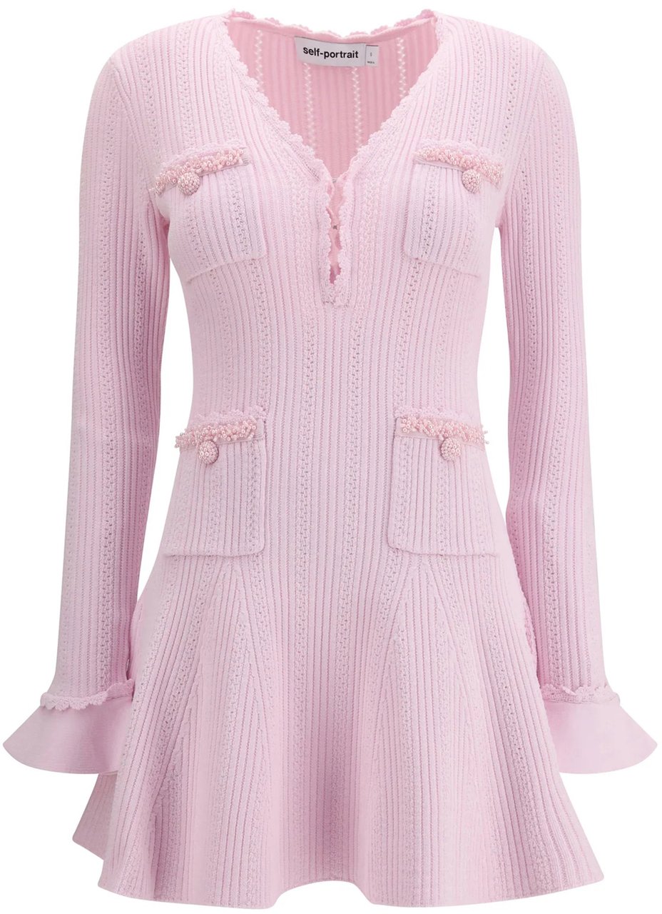 Self-Portrait Dresses Pink Roze