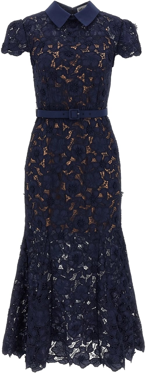 Self-Portrait Dresses Blue Blauw