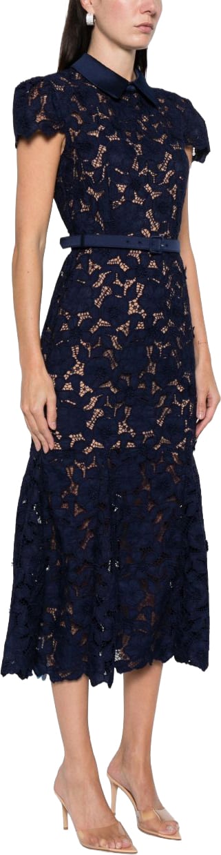 Self-Portrait Dresses Navy Navy
