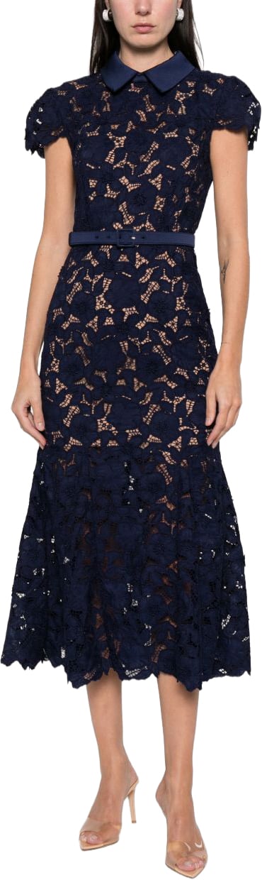 Self-Portrait Dresses Navy Navy
