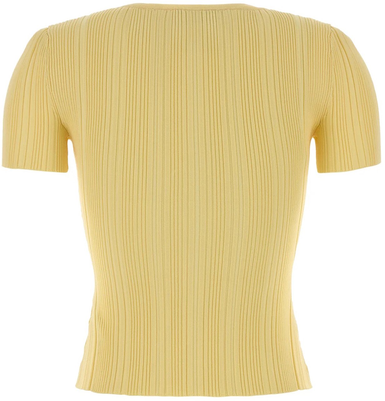 Self-Portrait T-Shirts And Polos Yellow Geel