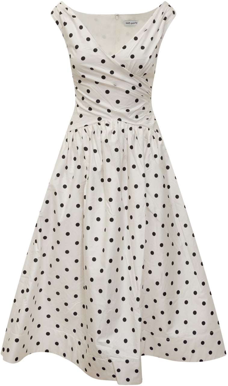 Self-Portrait Dresses White Wit