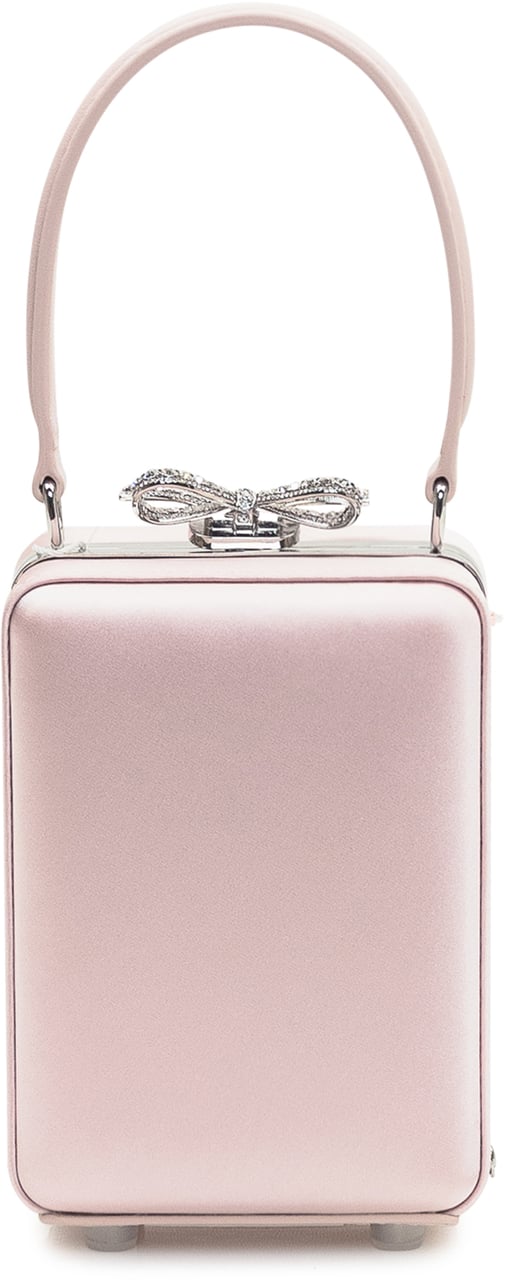 Self-Portrait Borsa Micro Con Applicazioni Floreali Roze