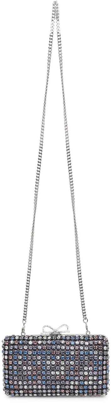 Self-Portrait Clutch Effetto Maglia Metallica Divers