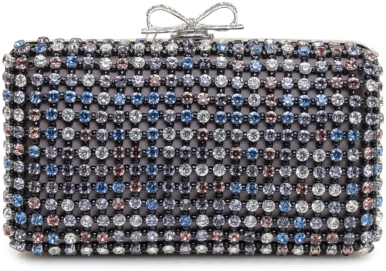 Self-Portrait Clutch Effetto Maglia Metallica Divers