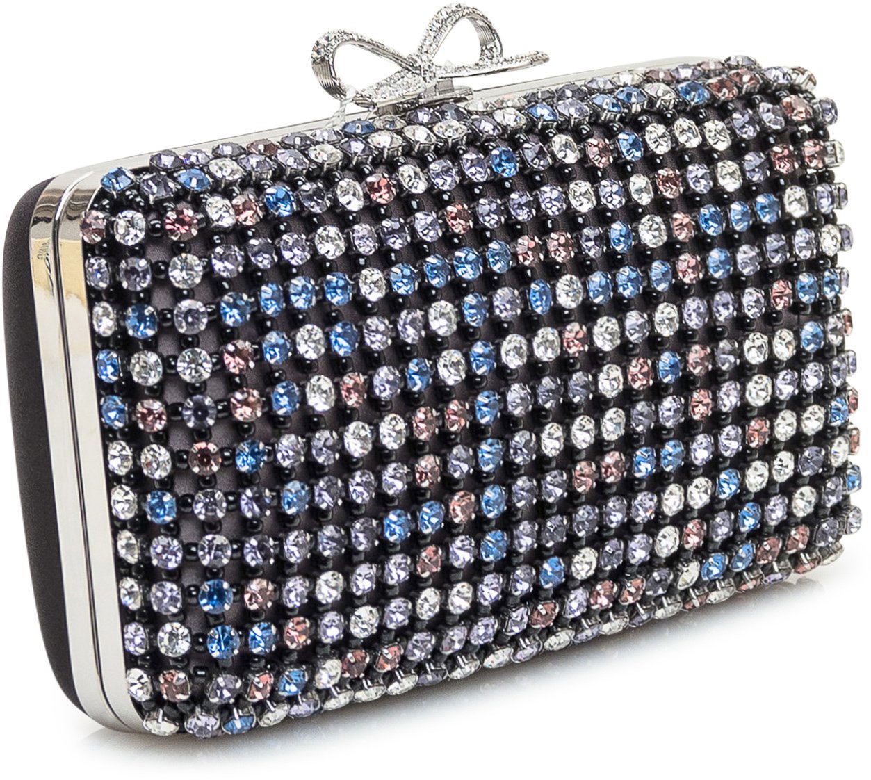 Self-Portrait Clutch Effetto Maglia Metallica Divers