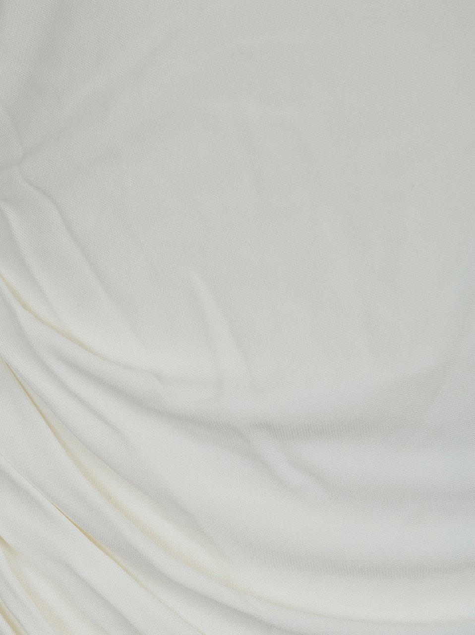 Self-Portrait Stretch Jersey Maxi Dress with Asymmetrical Neckline Wit