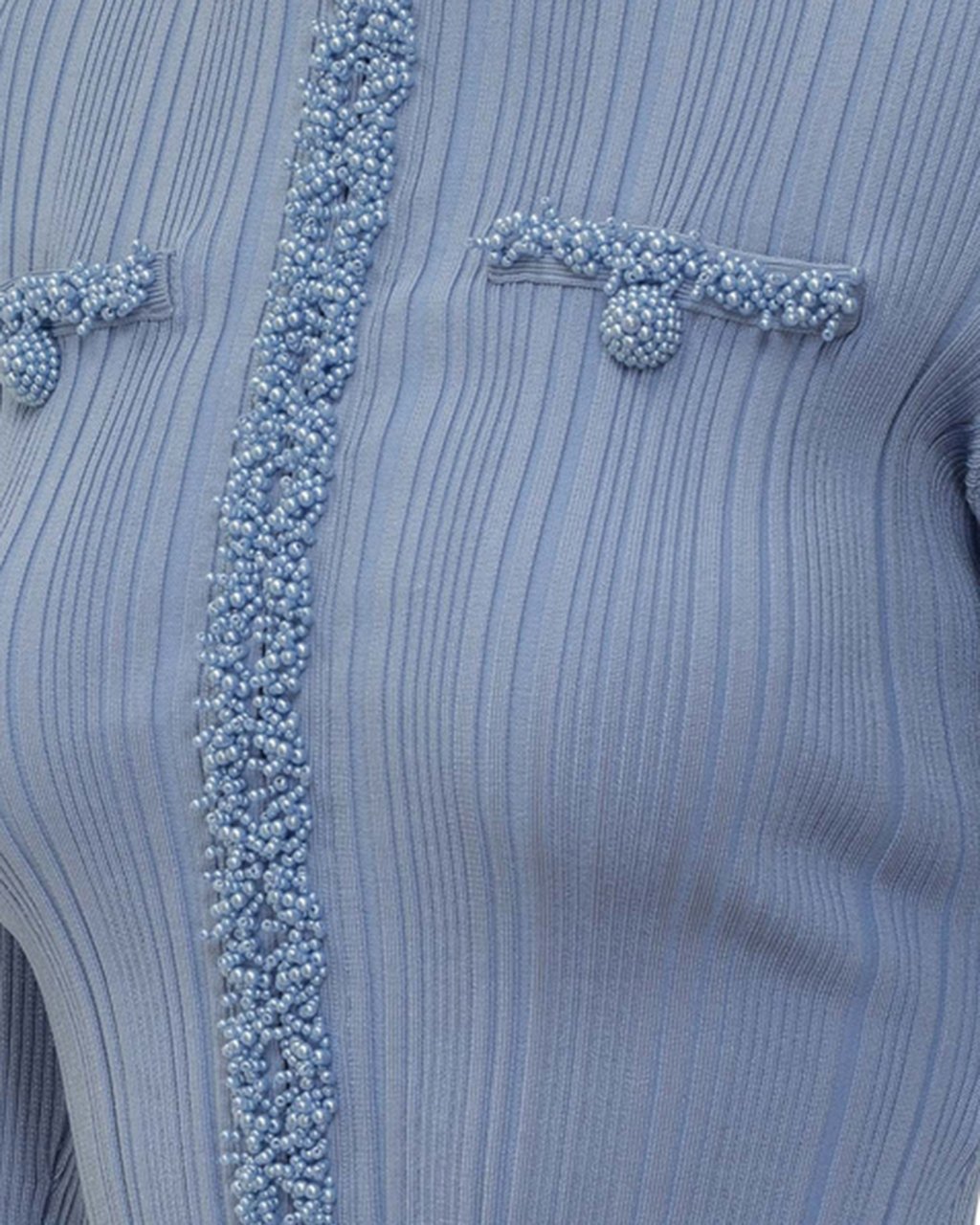 Self-Portrait Sweaters Blue Blauw