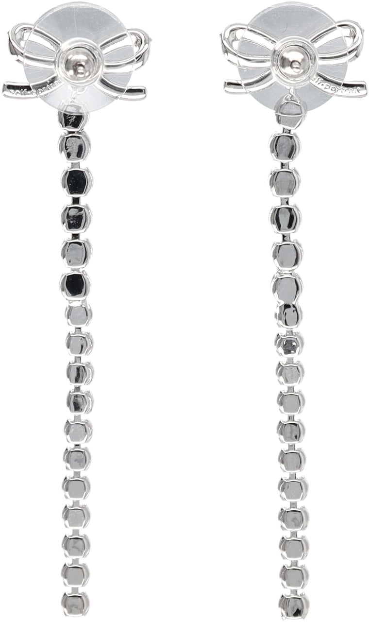 Self-Portrait Bow Earring Argento Zilver