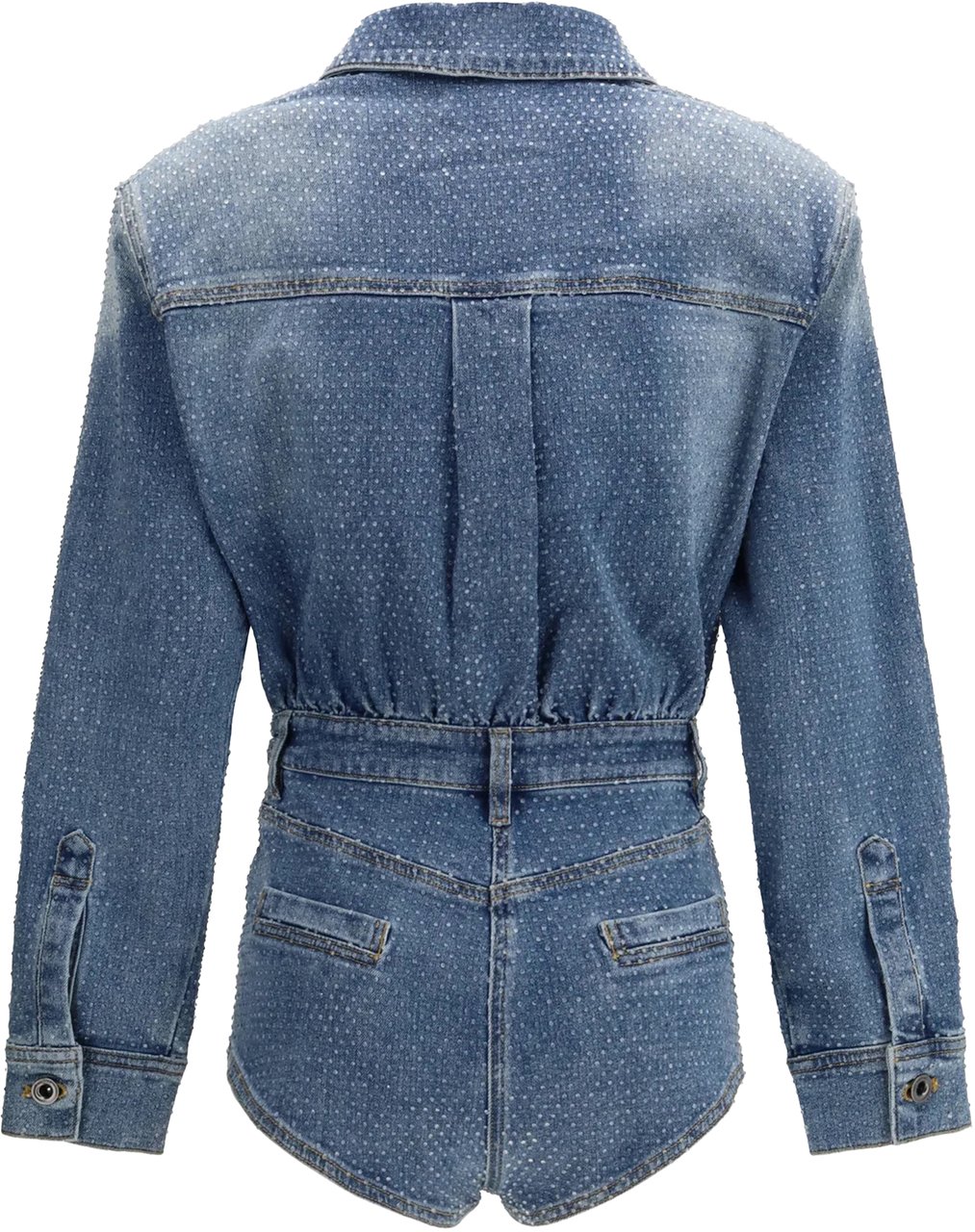 Self-Portrait Trousers Blue Blauw