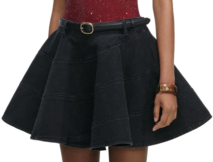 Self-Portrait Skirts Black Zwart