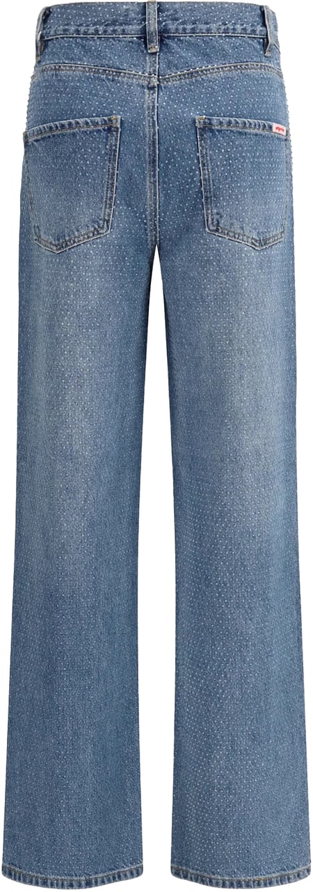 Self-Portrait Jeans Blue Blauw