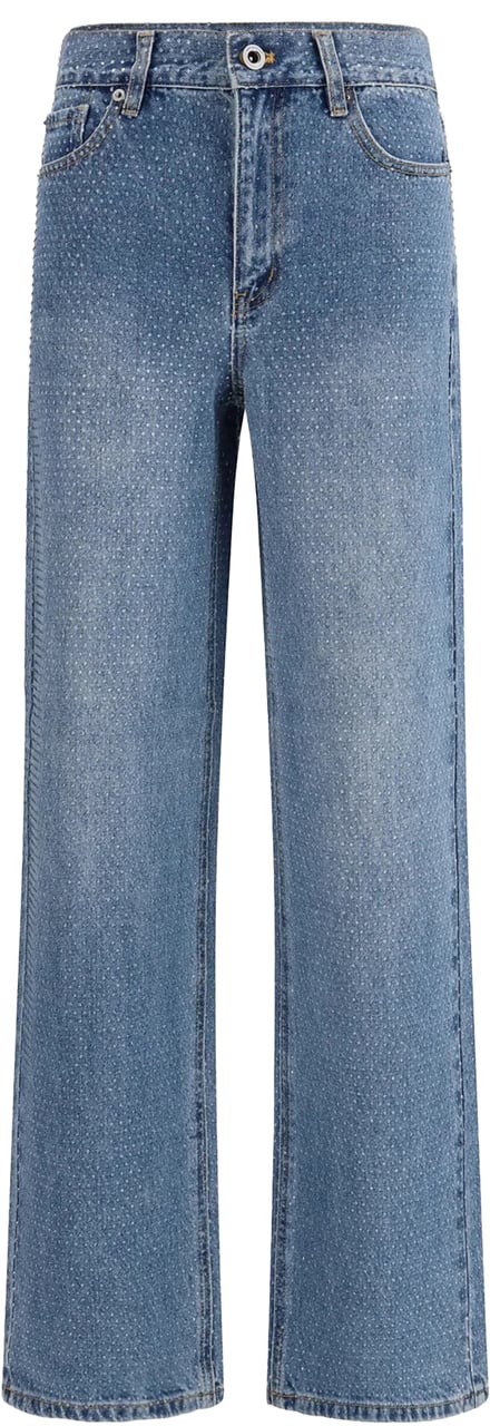 Self-Portrait Jeans Blue Blauw